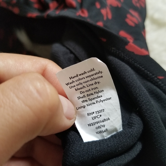 Apt 9 Cheetah Lace Up One Piece Swimsuit - Picture 10 of 10